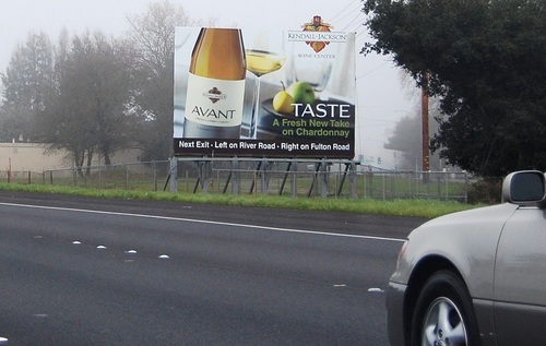 Hwy 101 N/Mendocino Ave Santa Rosa E/L-Scotchlite - 10018S